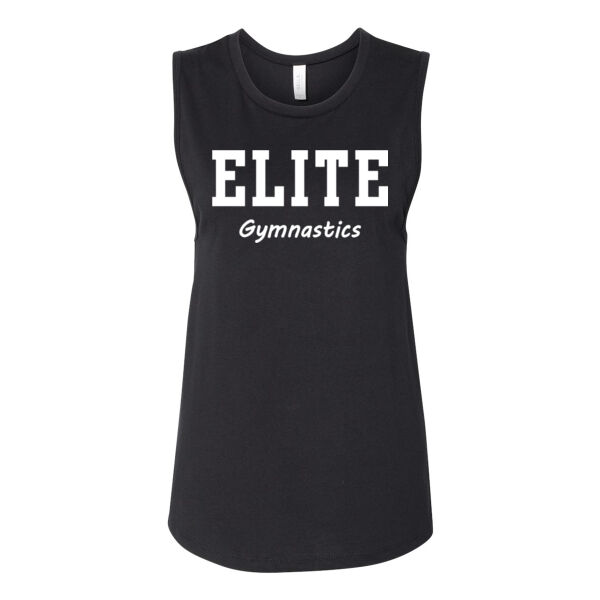 BELLA + CANVAS Womens Jersey Muscle Tank - Printed Logos Thumbnail