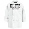Eight Knot Button Chef Coat with Thermometer Pocket Thumbnail