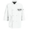 Eight Pearl Button Chef Coat with Thermometer Pocket Thumbnail