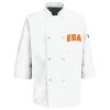 Eight Pearl Button Chef Coat with Thermometer Pocket Thumbnail