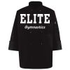 Ten Pearl Button Black Chef Coat Thumbnail
